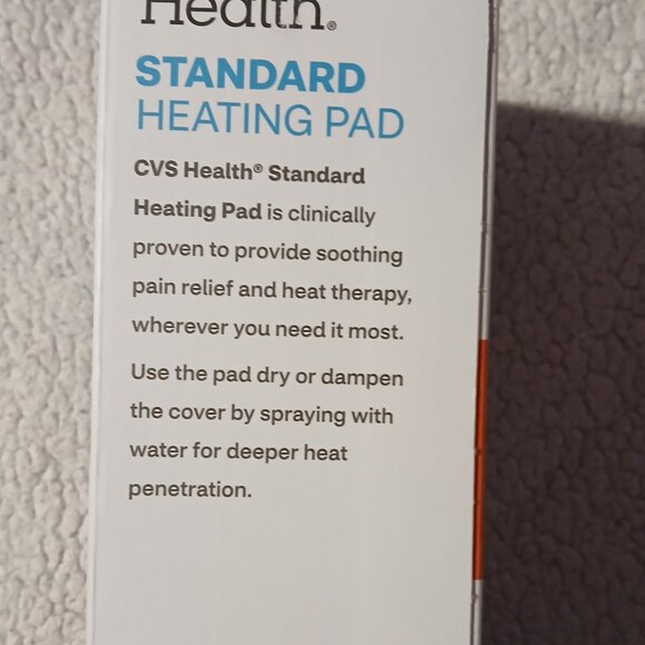 CVS Health Standard Size Heating Pad NIB - Picture 4 of 7